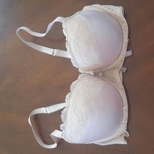 AERIE 34D Dusty Rose Push Up Bra